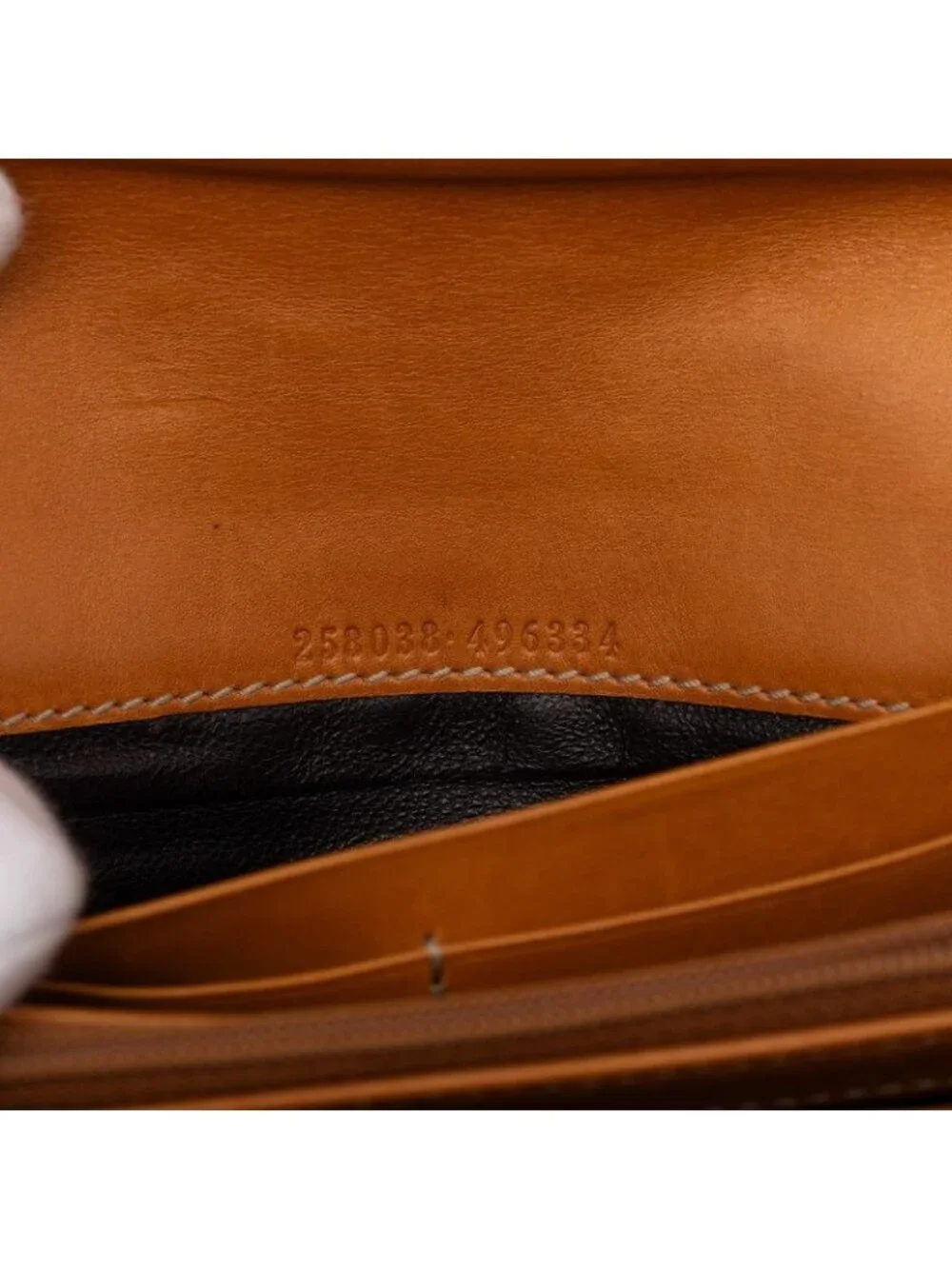 Gucci GG Canvas Sherry Line Wallet Brown